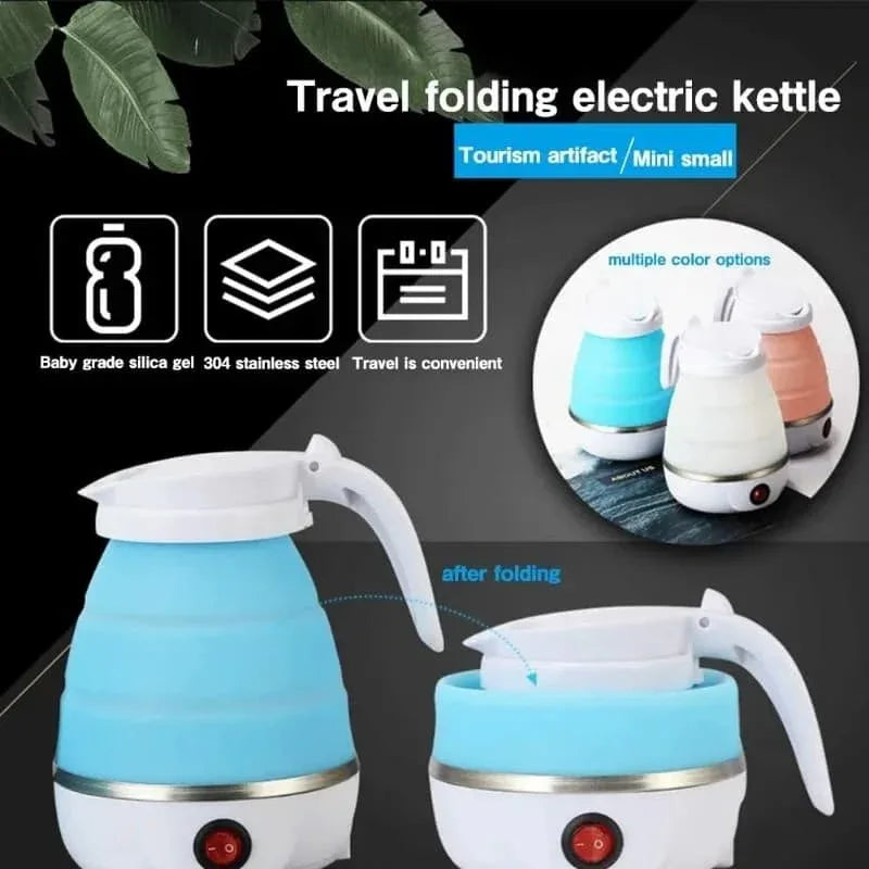 Folding Electric Kettle – Portable Travel Boiler