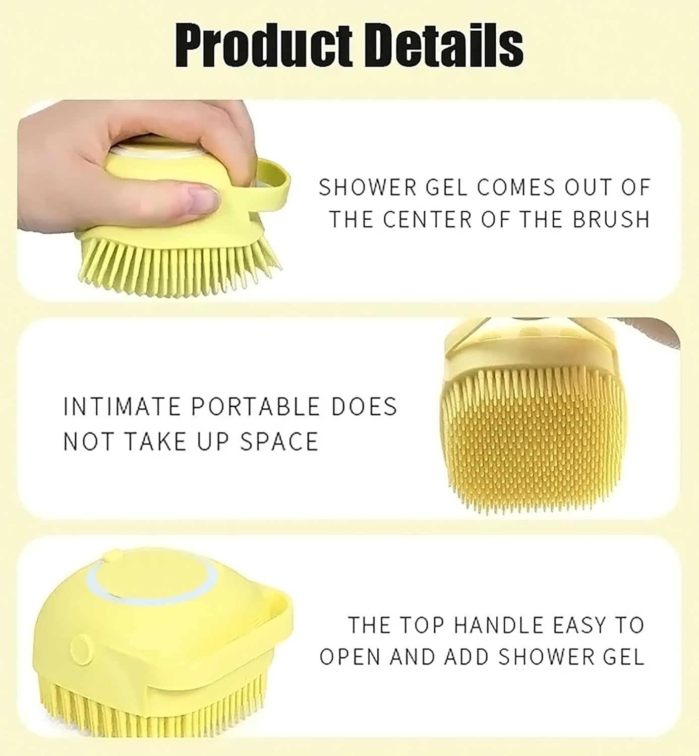Silicone Bath Brush