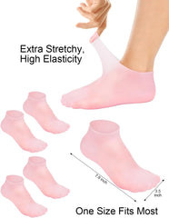 Silicone Gel Moisturizing Foot Socks – Spa Care Socks