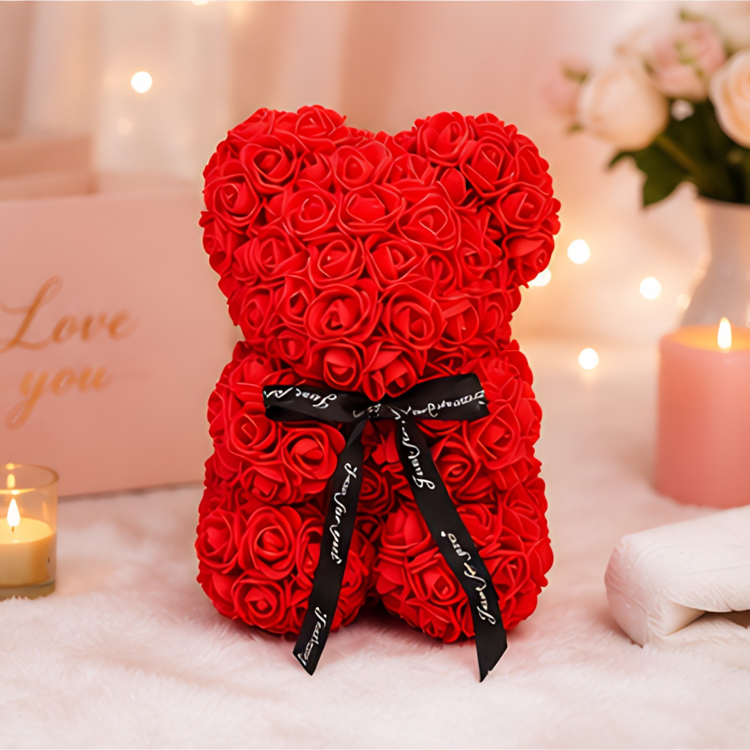 Rose Teddy Bear