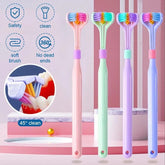 3-Sided Ultra-Soft Toothbrush – Gentle & Efficient Cleaning