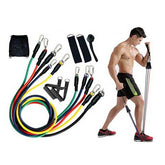 Resistance Band Set (11 pcs) – Fitness Training Kit