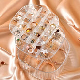 3-Layer Transparent Acrylic Jewelry Organizer