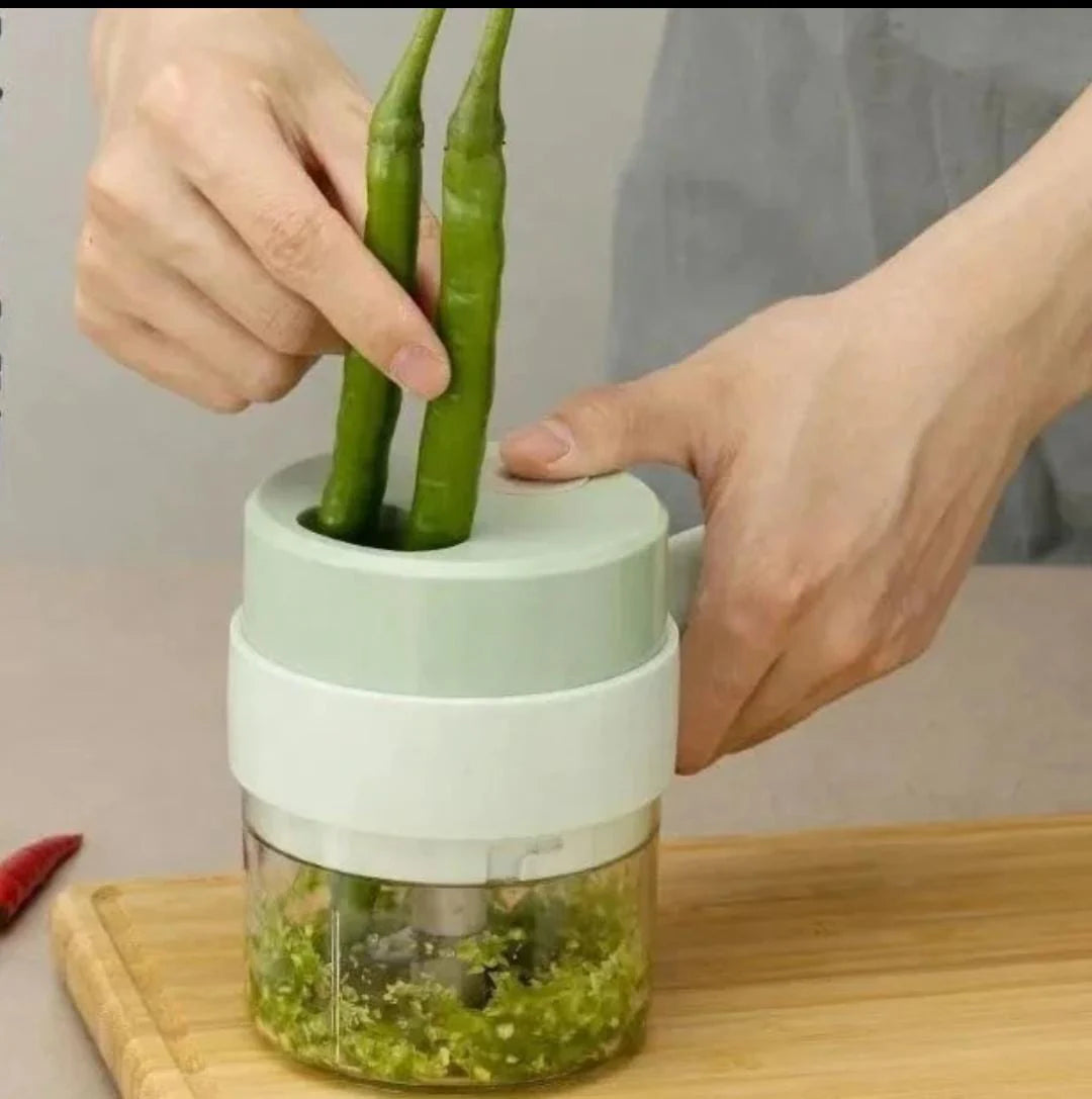 Rechargeable Hammer Food Chopper