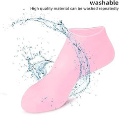 Silicone Gel Moisturizing Foot Socks – Spa Care Socks
