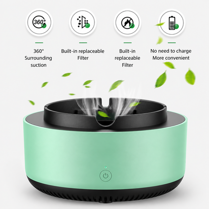 Smart Ashtray | Cigarette Ki Smell Seconds Mein Gaib Karein
