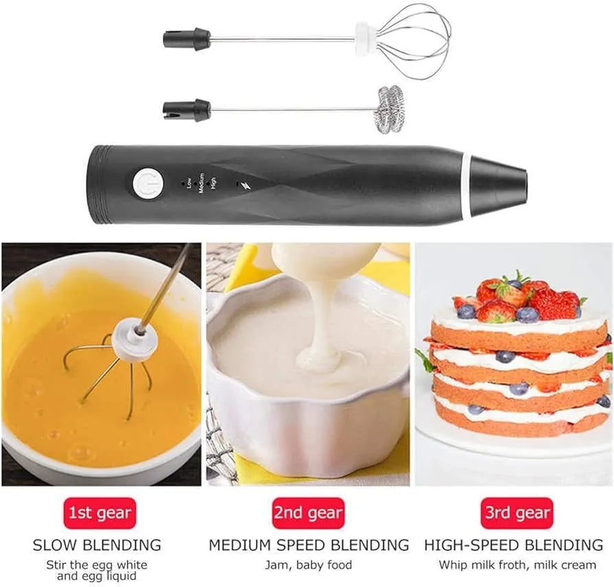 USB Coffee & Egg Beater – Portable Mixer