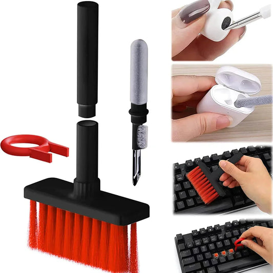 5-in-1 Keyboard Cleaning Brush – Multi-Purpose Tool