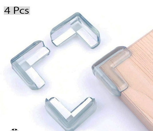 Silicone Table Corner Protector (Pack of 4) – Baby Safety Guards
