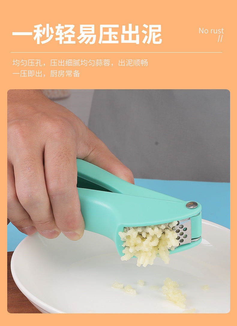 Garlic Crusher – Stainless Steel Press Tool
