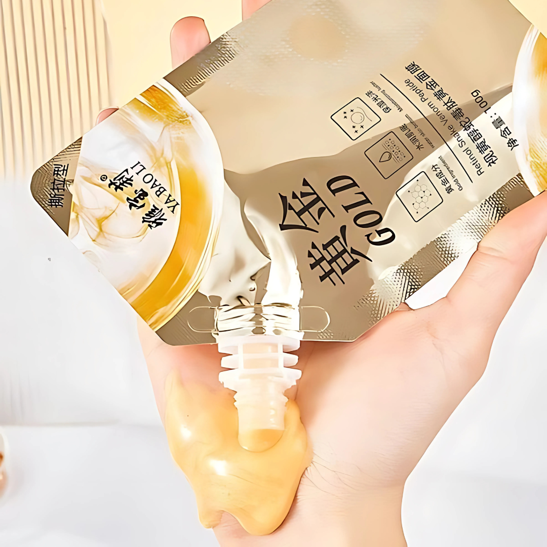 Retinol Gold Face Mask – Deep Moisturizing & Brightening Peel-Off Mask