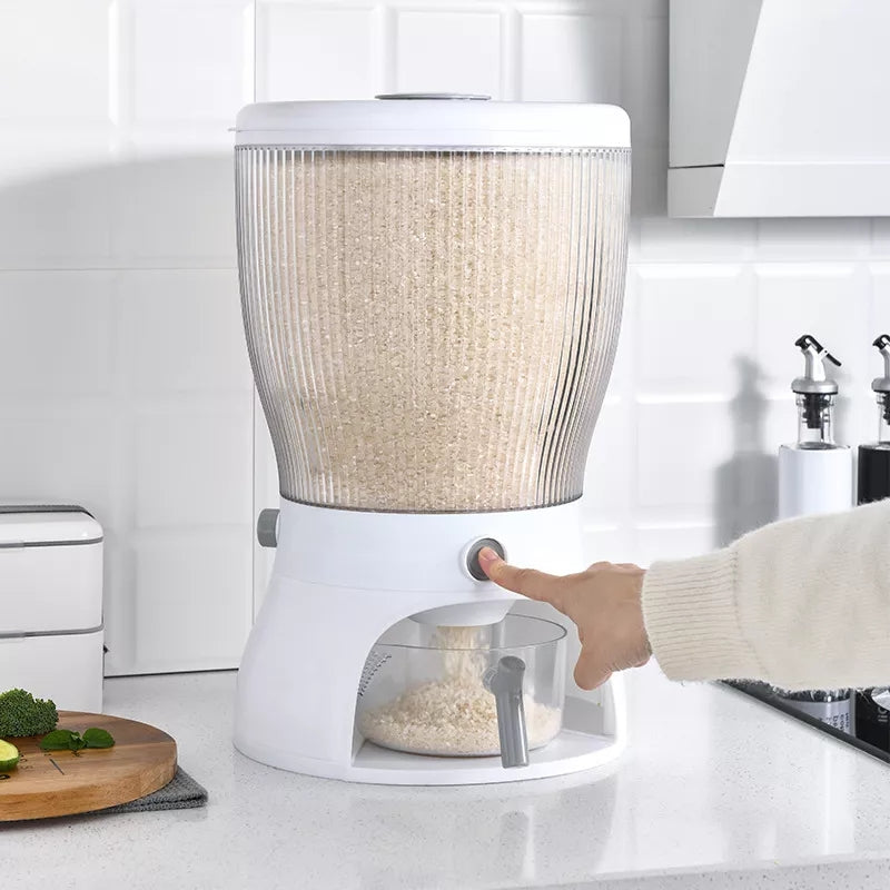 Cereal Dispenser (4 Part Rotating) – Dry Food Storage