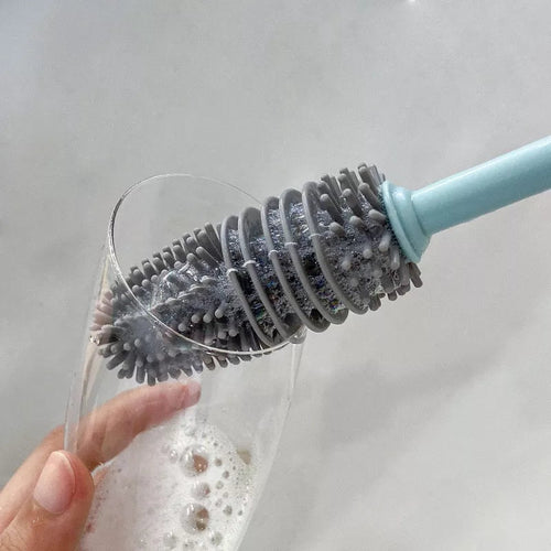 Silicone Bottle Brush – Flexible Cleaning Tool
