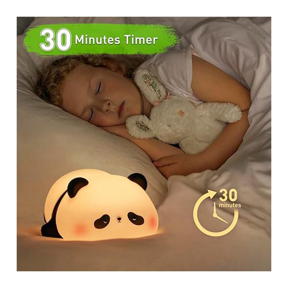 Cute Panda LED Desk Lamp — Adjustable LED Study Light for Desk & Bedroom