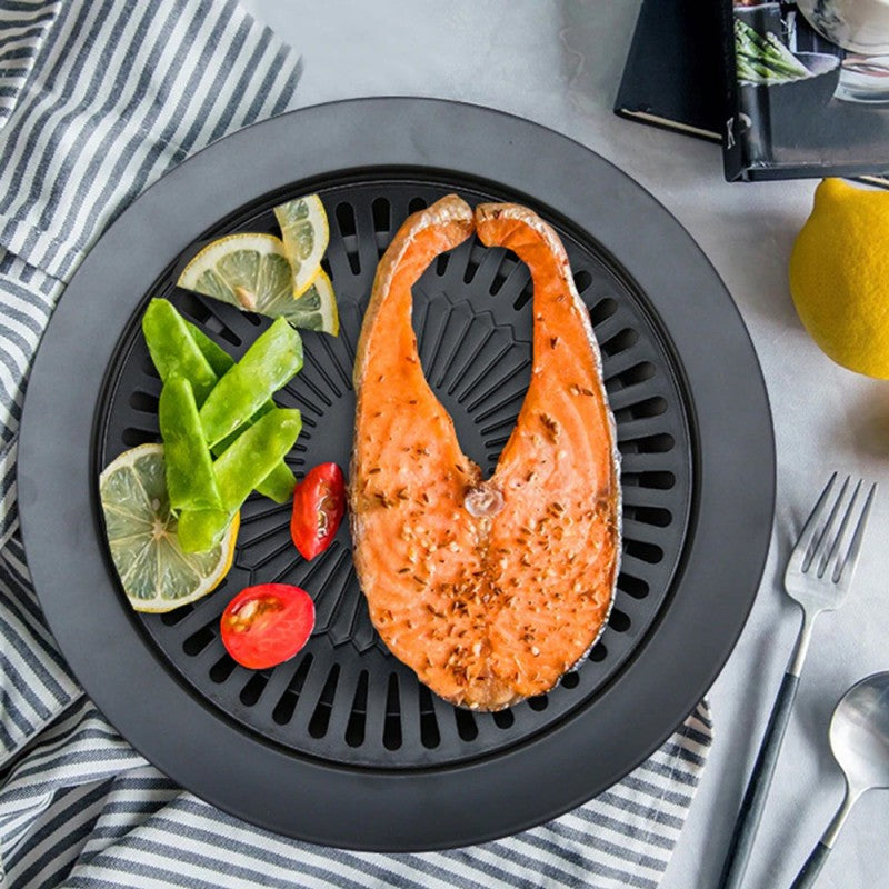 Stove Top BBQ Grill Pan – Non-Stick Barbecue Plate