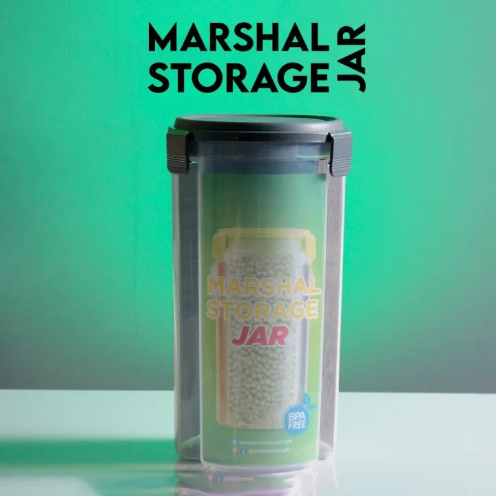 3-in-1 Airtight Storage Jar – Multi-Compartment Kitchen Container