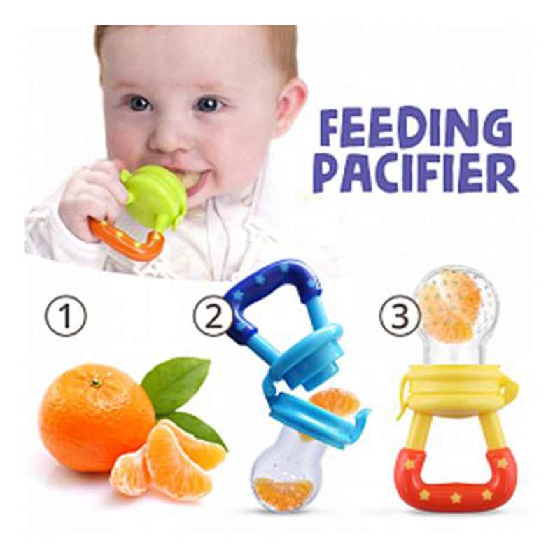 Baby Spoon Feeder + Pacifier + Knee Pad (3-in-1 Deal)