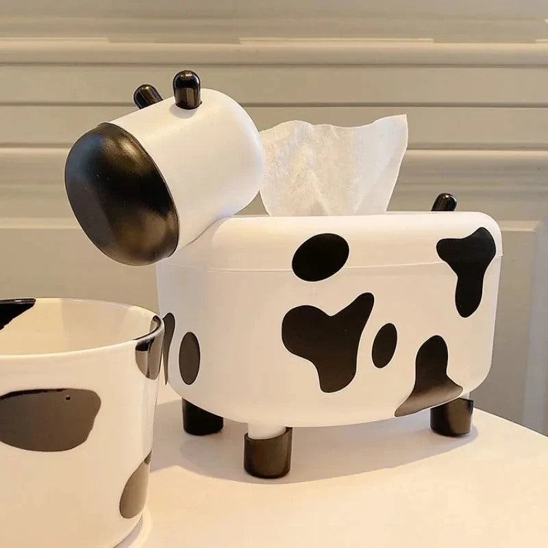 Tissue Box with Toothpick Holder – Creative Desktop