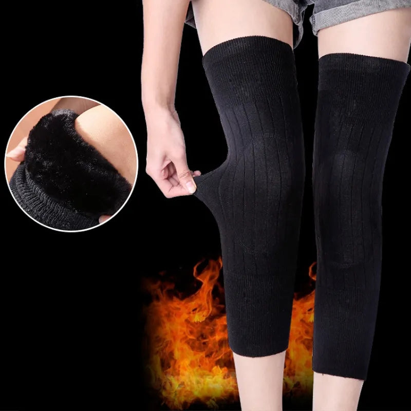 Warm Wool Knee Pads - Knee Support & Protector for Winter