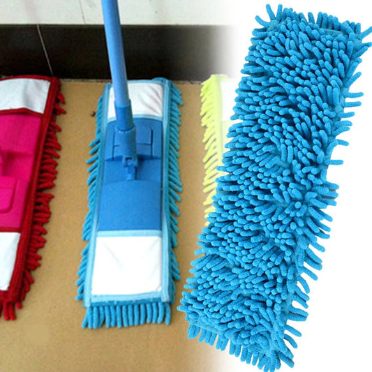 Microfiber Flat Mop Heads – Reusable Streak-Free Cleaning Pads
