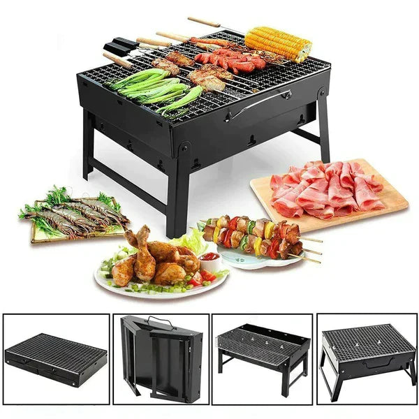 Foldable BBQ Grill – Portable Outdoor Barbecue