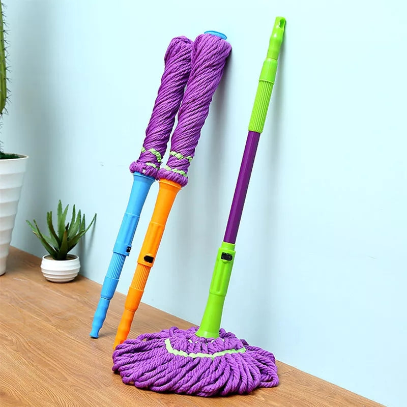 Telescopic Twister Mop – 360° Rotating Cleaner
