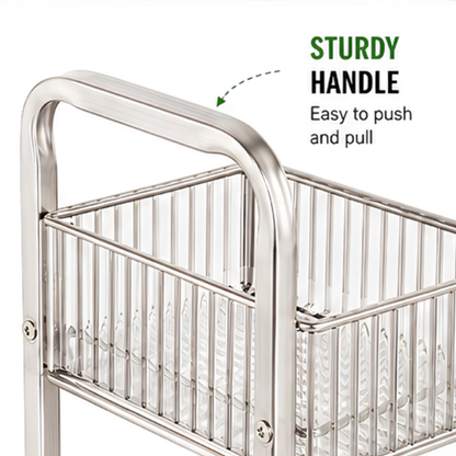 Multi Layer Storage Trolley Rack