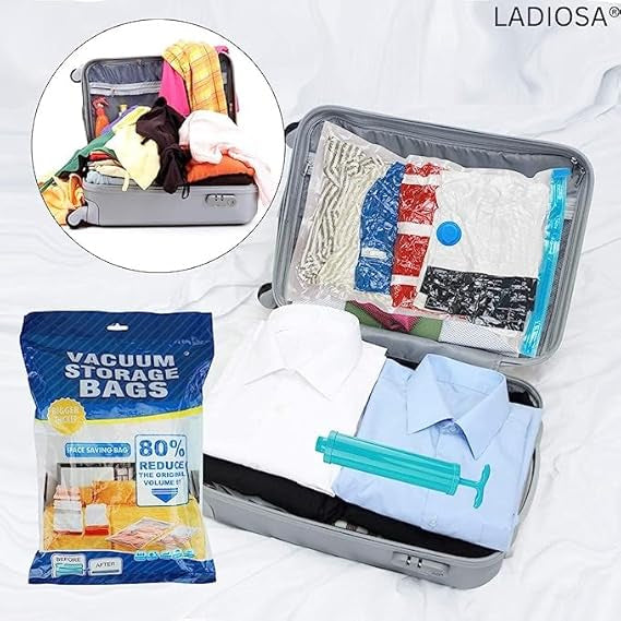 Vacuum Storage Bags (9 Pcs Set)