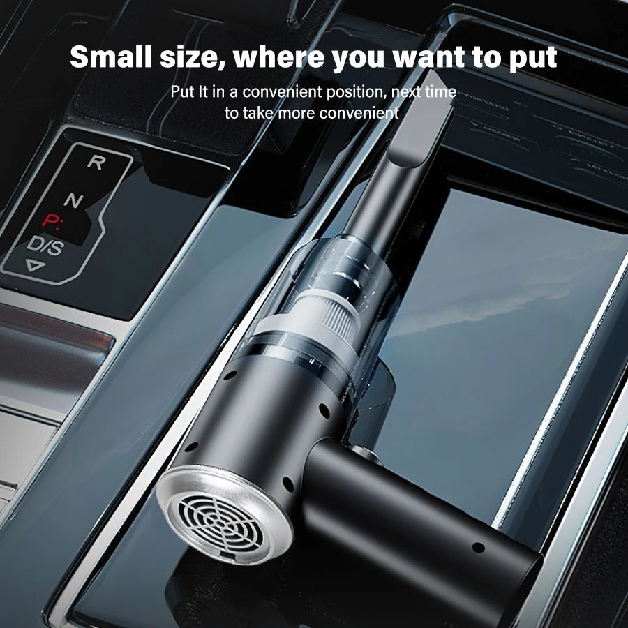 3-in-1 Portable Vacuum Cleaner – Mini Duster & Air Pump