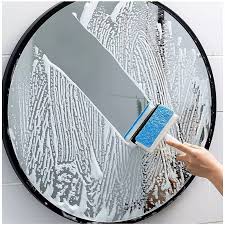 2-in-1 Window Cleaner Brush – Scrubber & Squeegee Tool