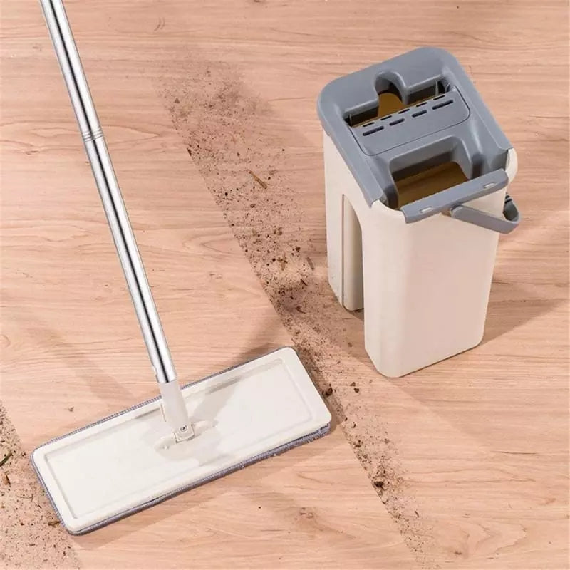 Magic Mop with Bucket – Easy Floor Cleaner
