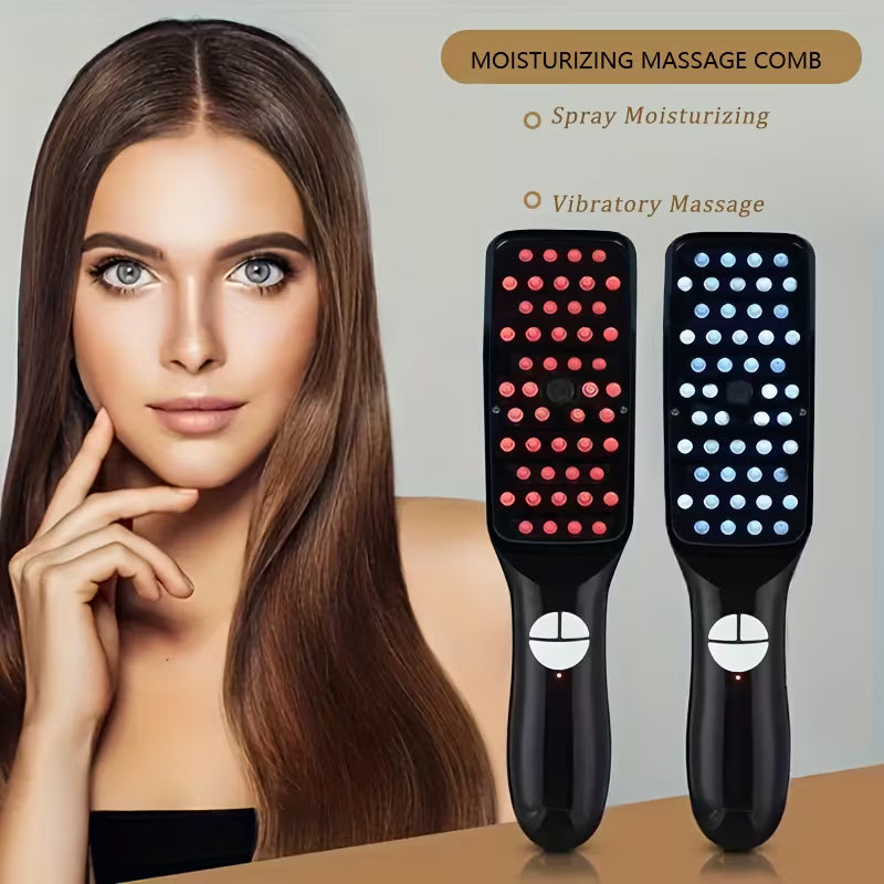 USB Electric Scalp Massage Comb & Hair Brush | Rechargeable Hair Care Tool