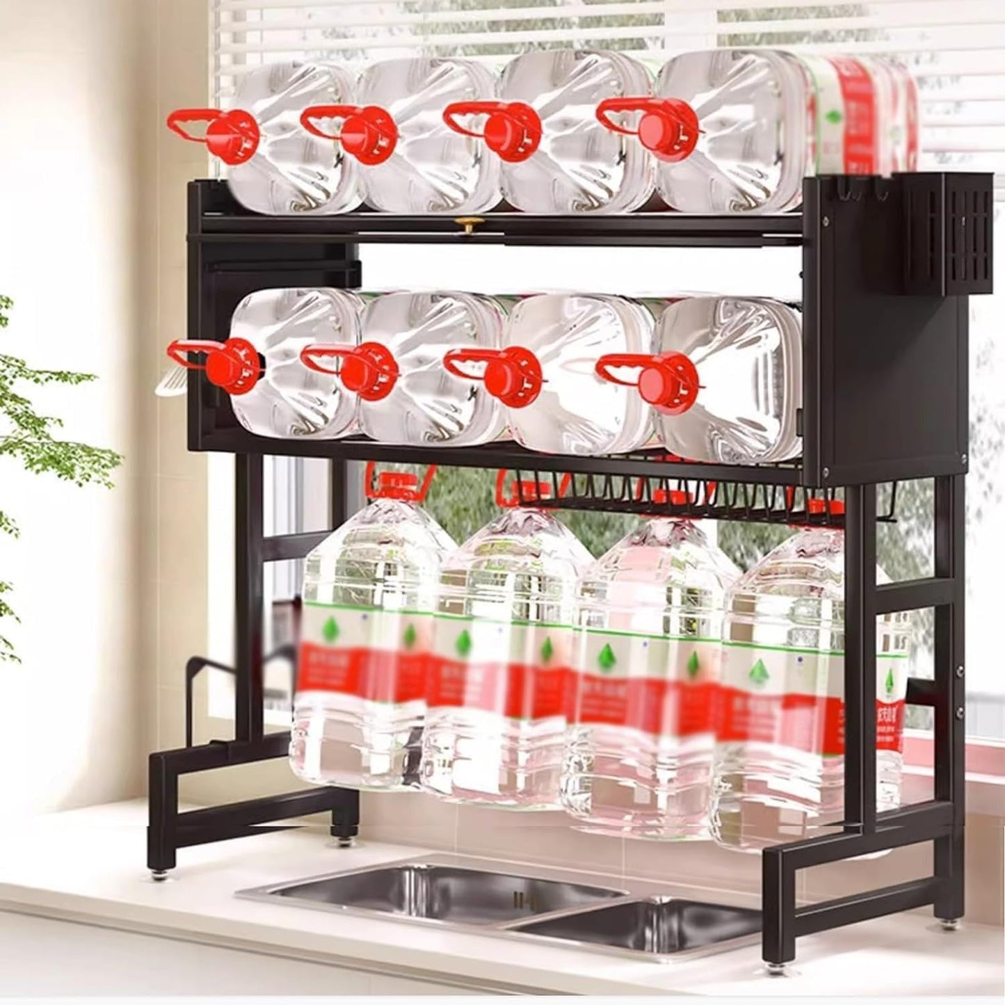 Over-Sink Cabinet Rack – Multi-Functional Kitchen Organizer