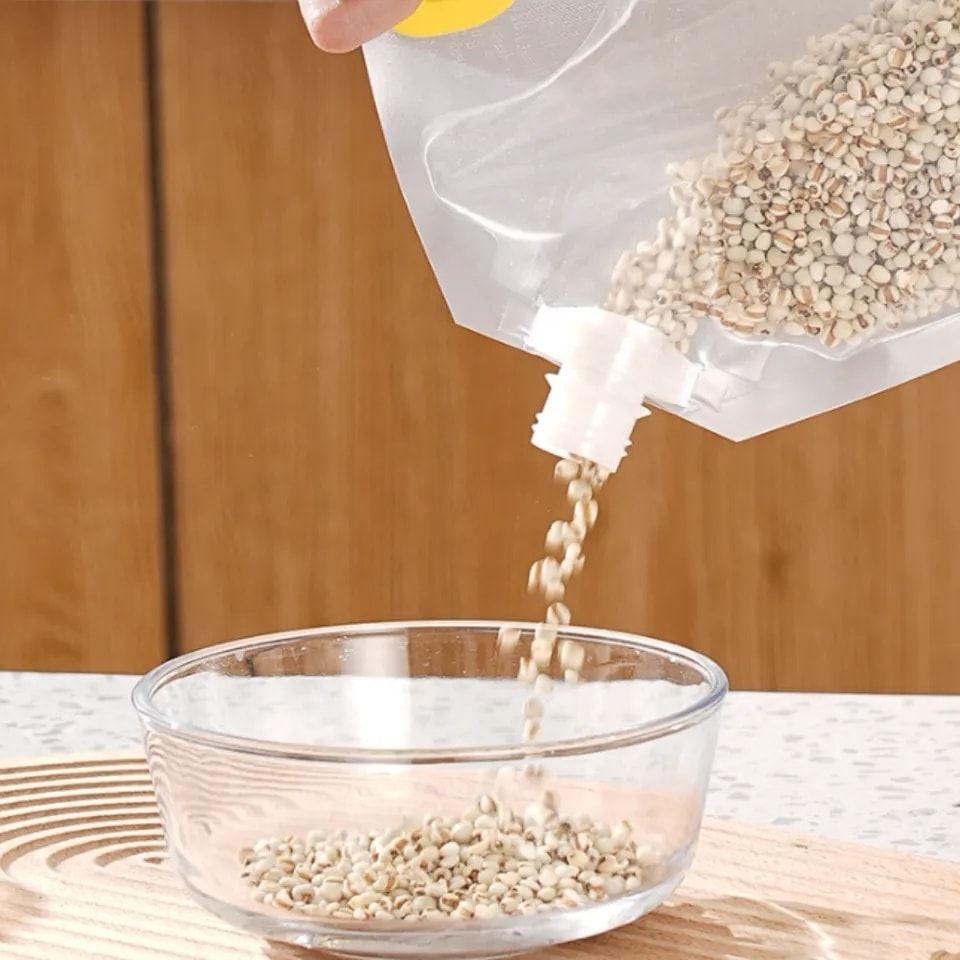 Cereal Food Storage Bag – Reusable 2-in-1 Sealed Pouch