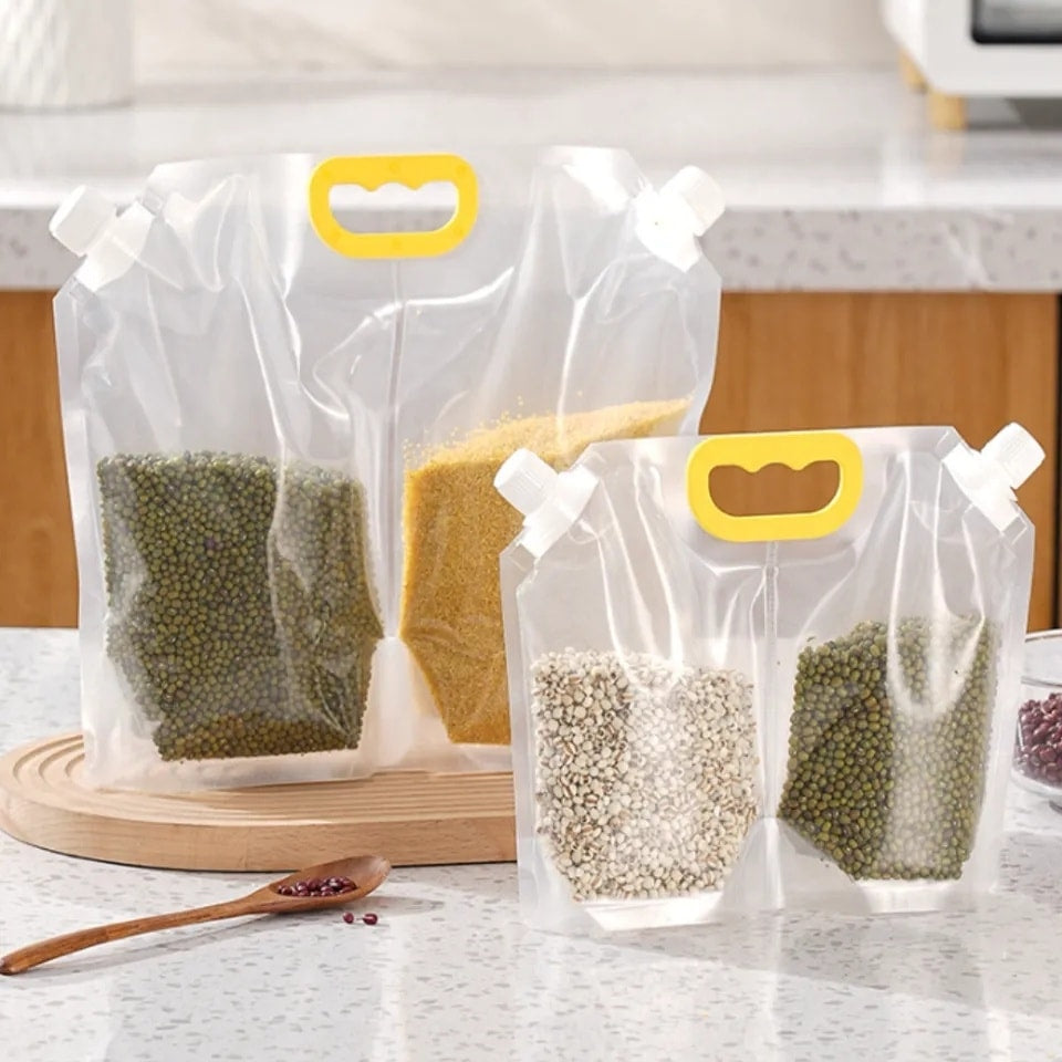Cereal Food Storage Bag – Reusable 2-in-1 Sealed Pouch