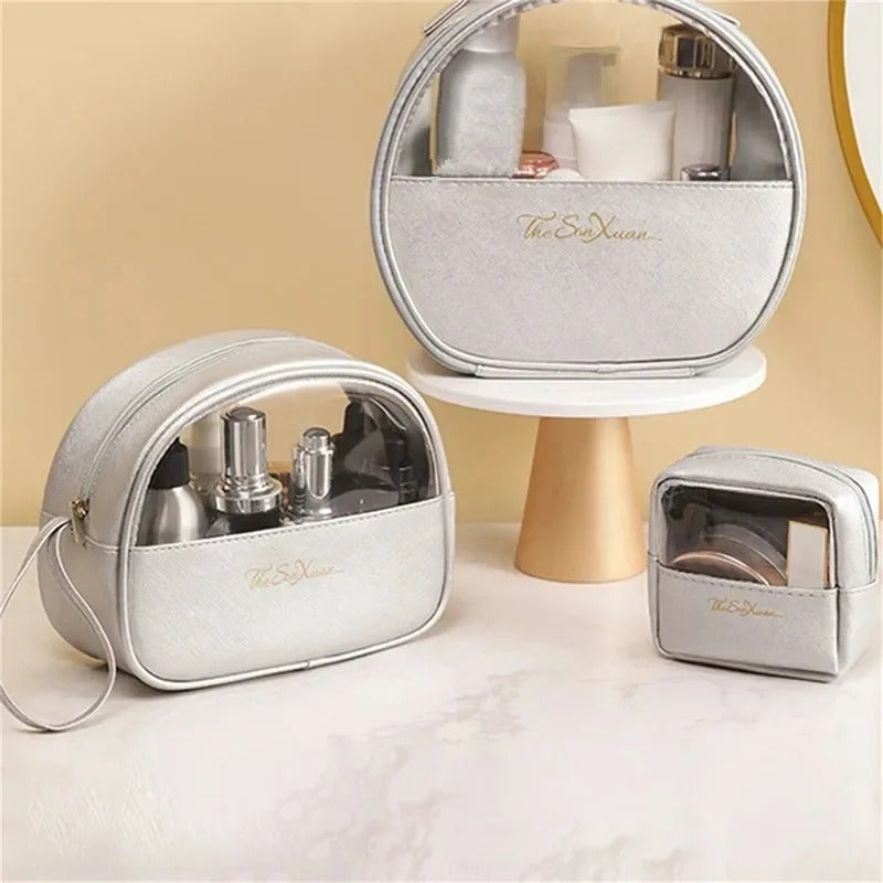 Transparent Makeup Bag – Waterproof Travel Organizer