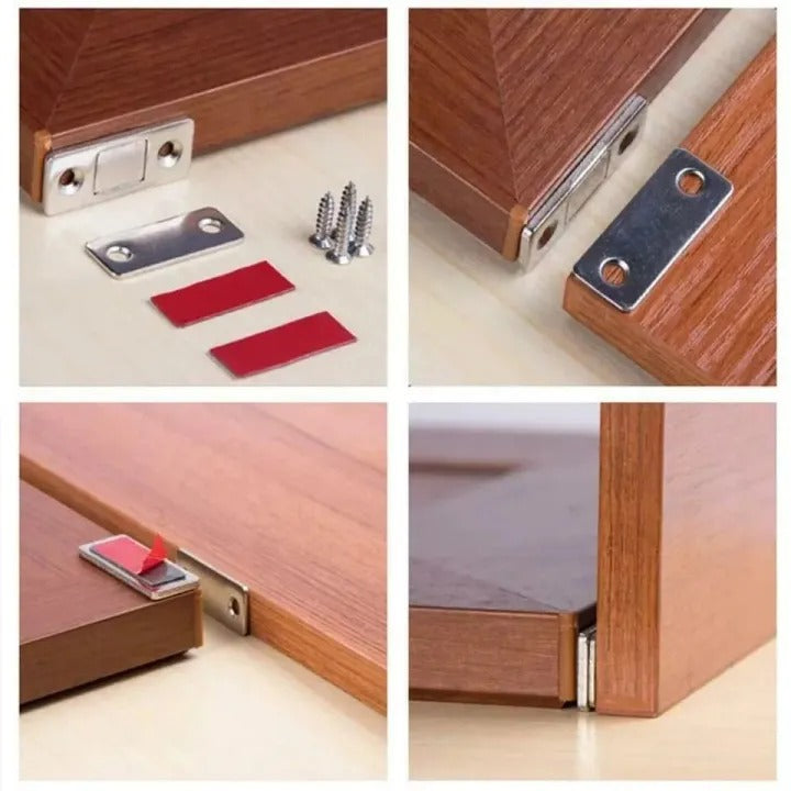 Magnetic Door Closers – Self-Adhesive Strong Cabinet & Door Catch