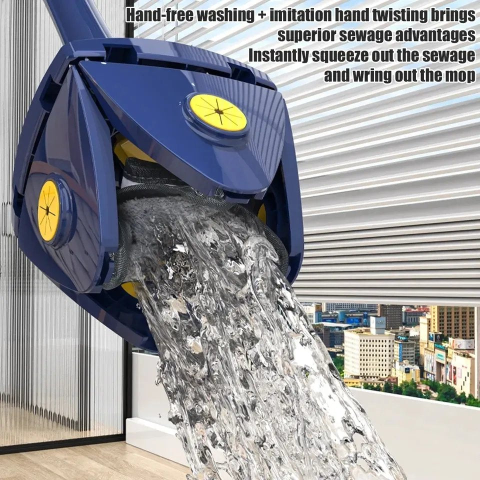 Twist Mop – Rotatable 4 Leaf Floor Cleaner