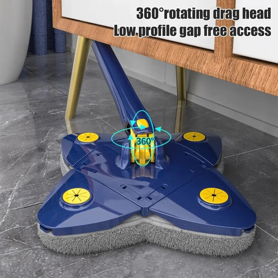 Twist Mop – Rotatable 4 Leaf Floor Cleaner