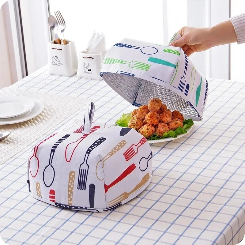 Insulated Food Cover (2 pcs) – Heat Preserving Dome