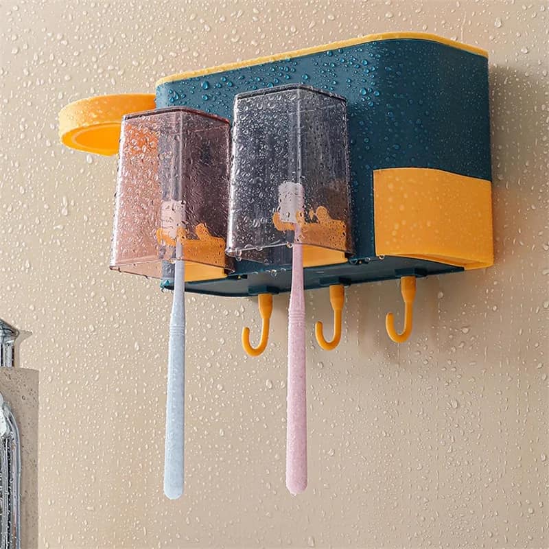 Bathroom Rack – Wall Mounted Multifunction Shelf