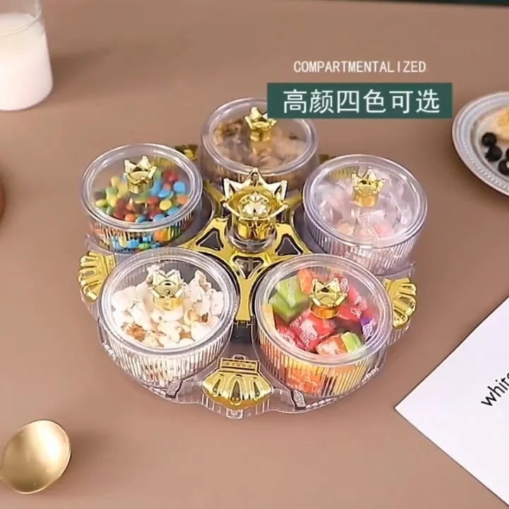Dry Fruit Dish – New Luxury Rotating Tray