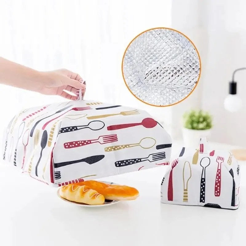 Insulated Food Cover (2 pcs) – Heat Preserving Dome