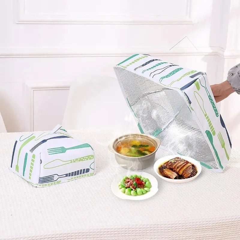 Insulated Food Cover (2 pcs) – Heat Preserving Dome