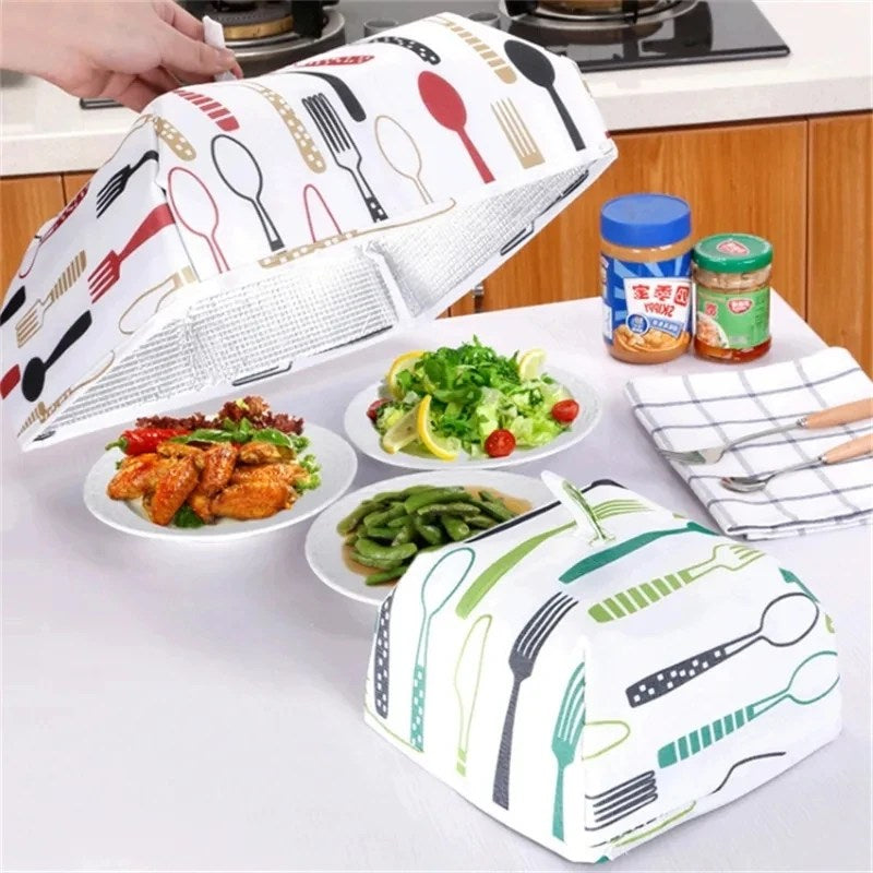 Insulated Food Cover (2 pcs) – Heat Preserving Dome