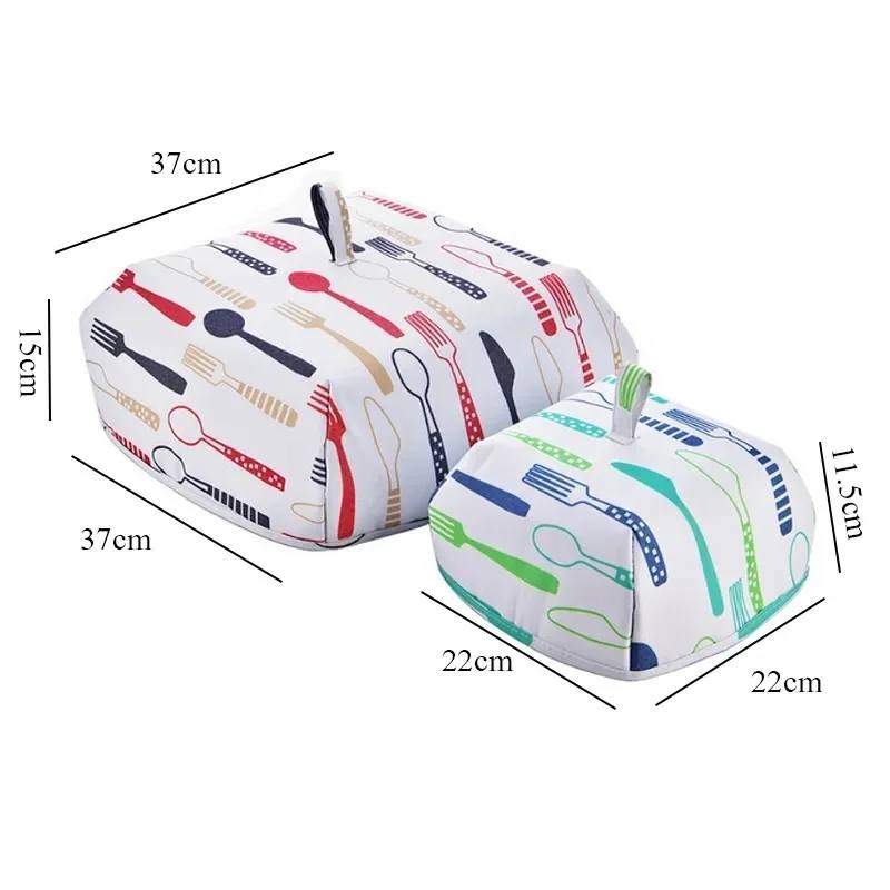 Insulated Food Cover (2 pcs) – Heat Preserving Dome