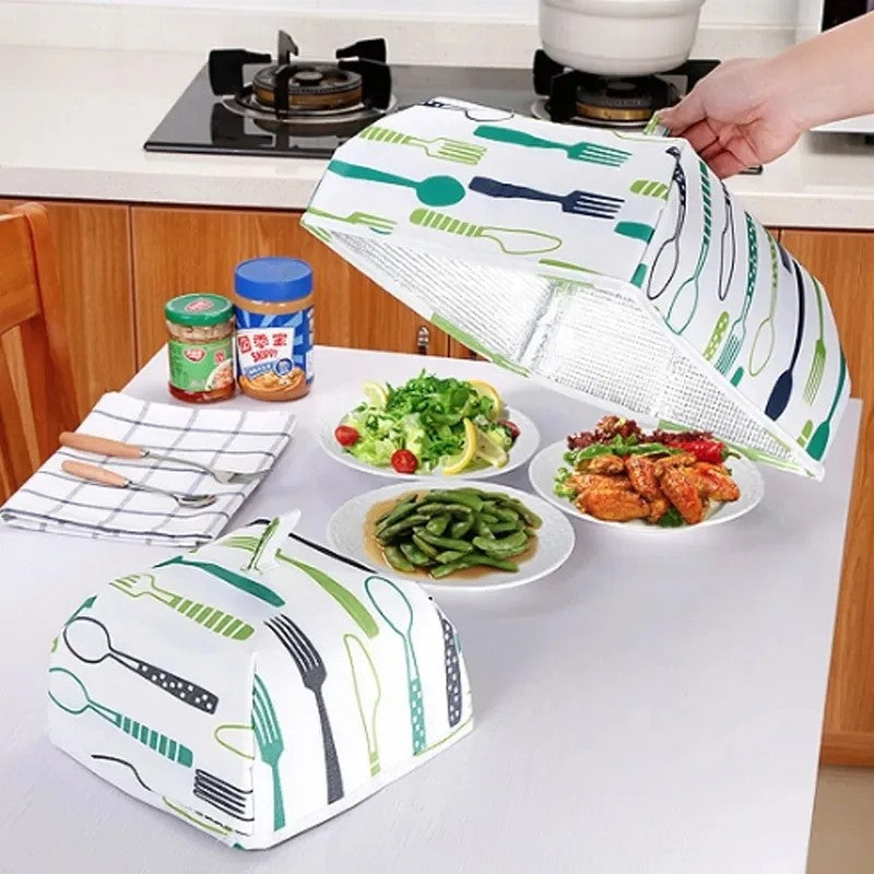 Insulated Food Cover (2 pcs) – Heat Preserving Dome