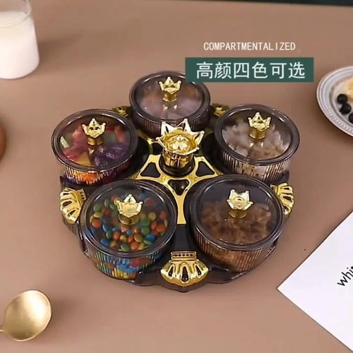 Dry Fruit Dish – New Luxury Rotating Tray