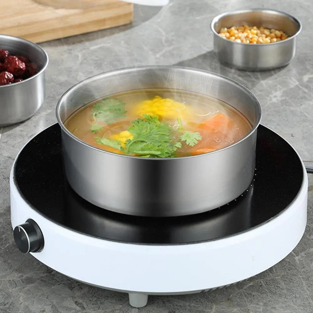 Stainless Steel Bowls (5 pcs) – Kitchenware Set