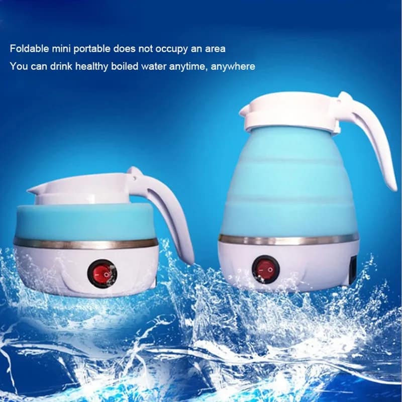 Folding Electric Kettle – Portable Travel Boiler